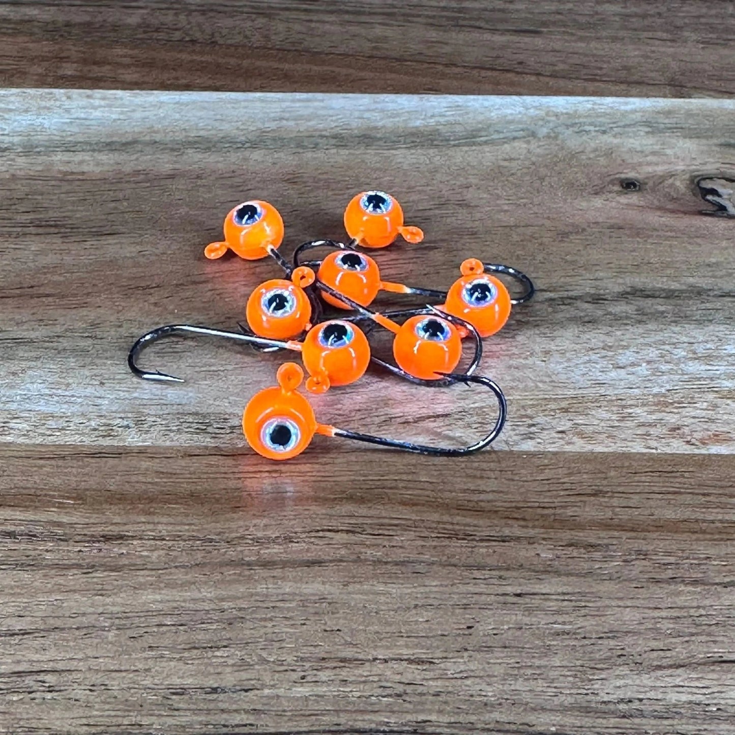 1/16th oz (Mustad #4) - JHall Fishing