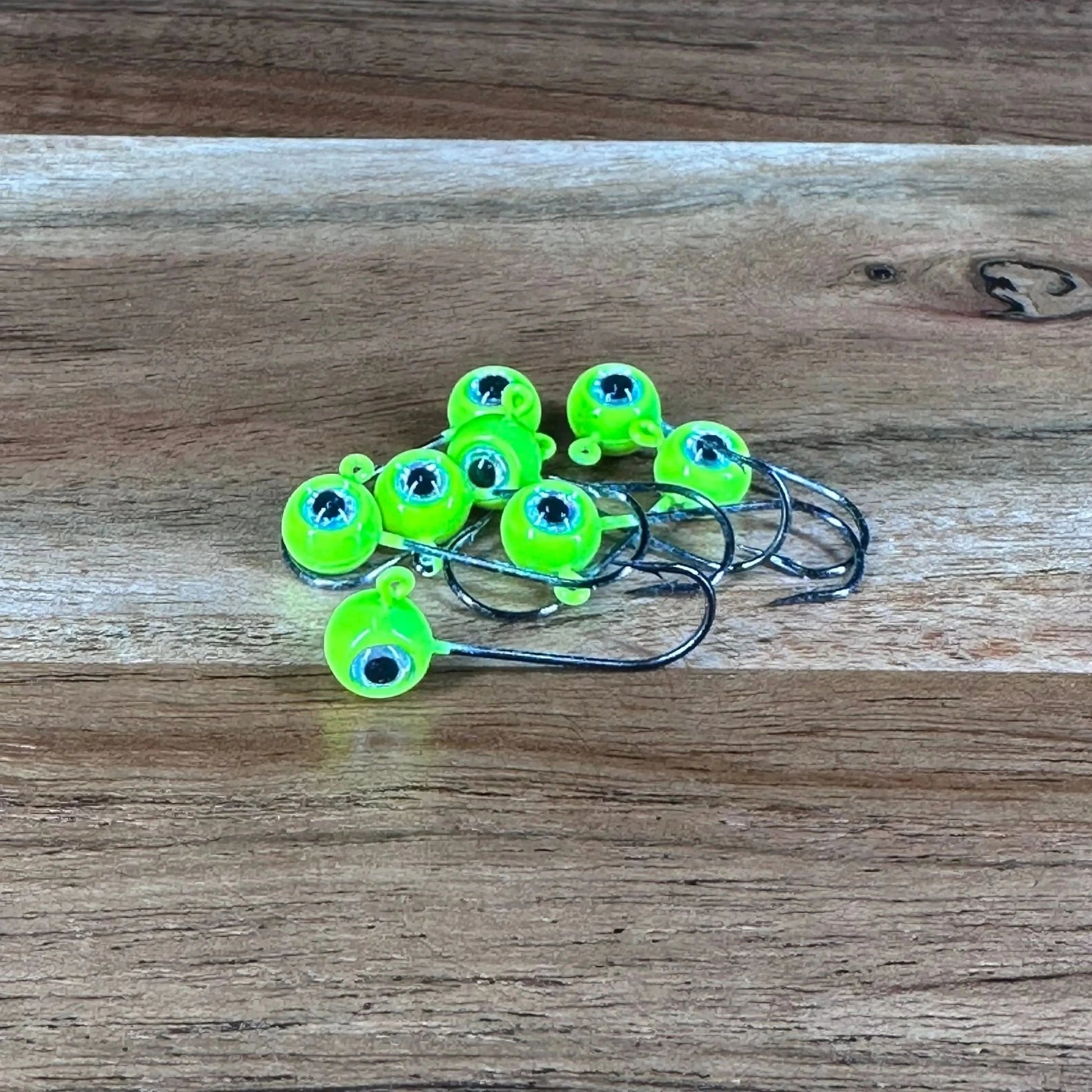 1/16th oz (Mustad #4) - JHall Fishing